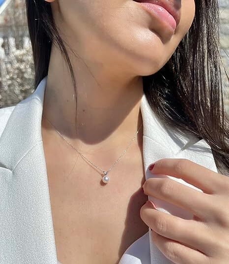 Freshwater Simple Pendant – Blue Ocean Pearls