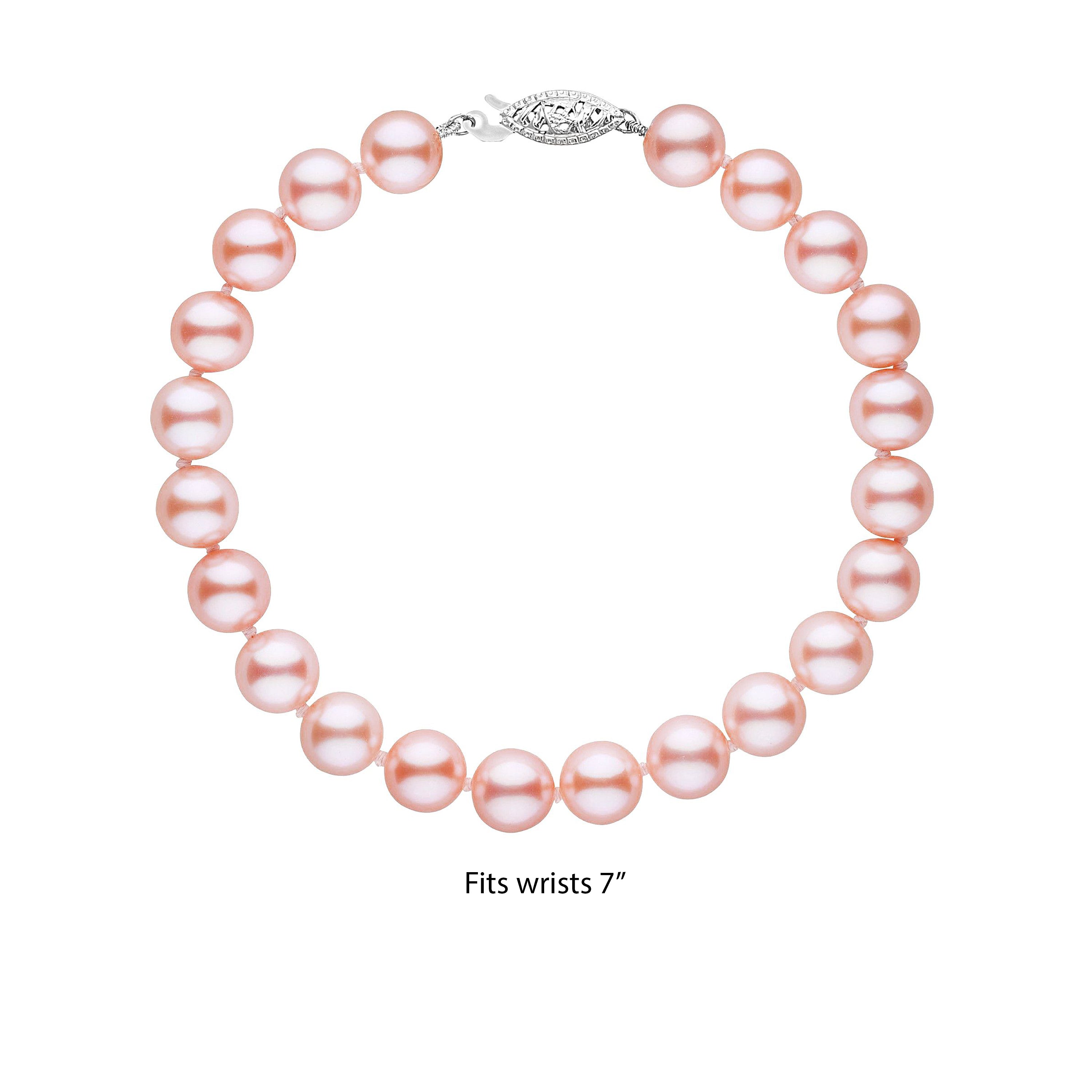 Colour Blossom sun bracelet, pink gold and white mother-of-pearl -  Categories