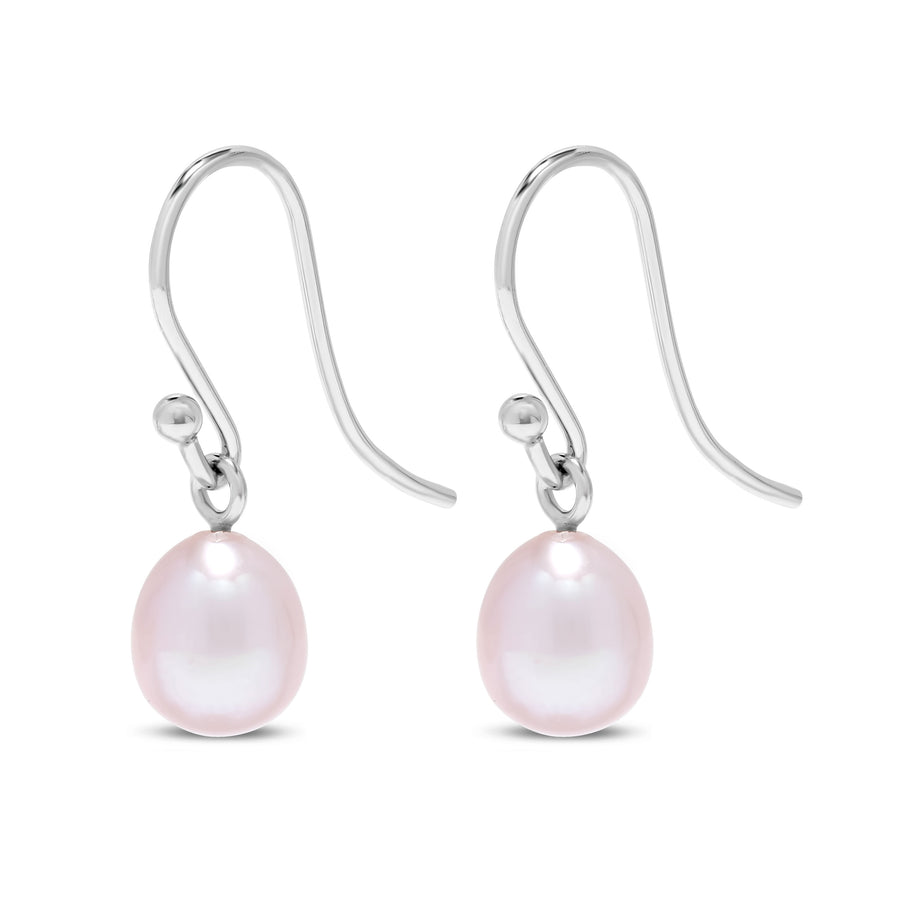 Pink Drop Earrings