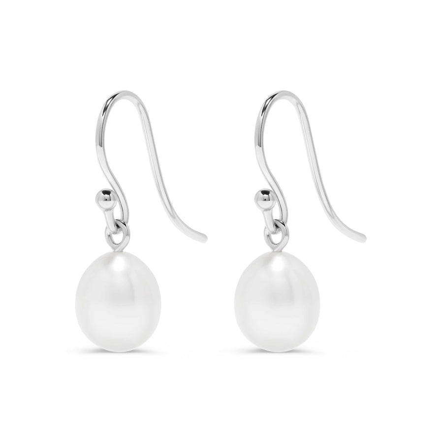Freshwater Drop-Shape Dangle Earrings