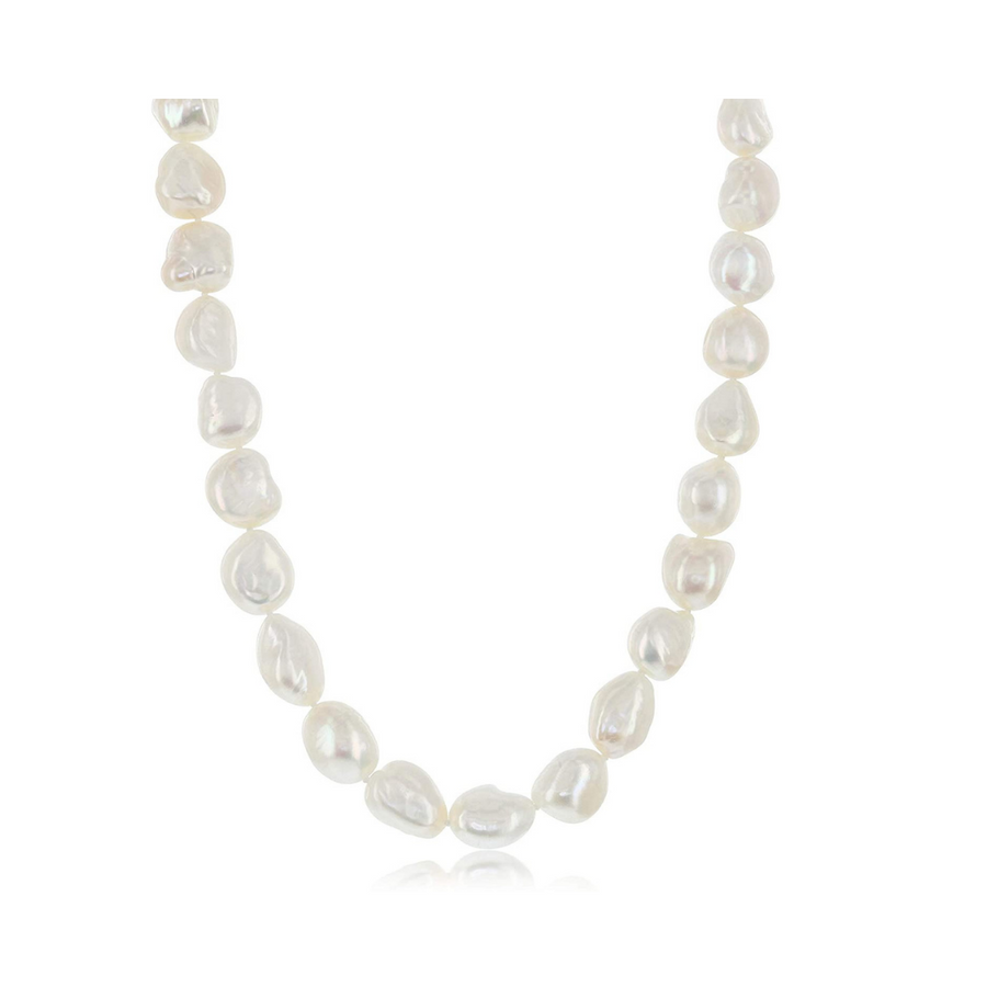 Freshwater Baroque Pearl Necklace - 18 in