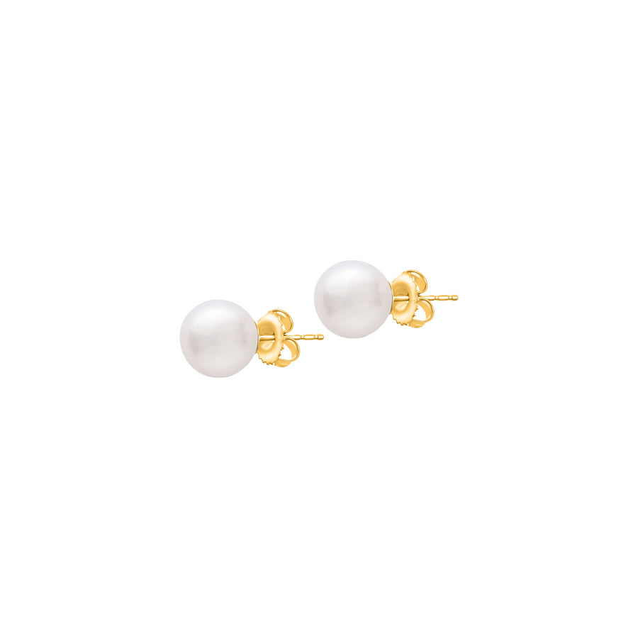 14K Gold Freshwater Pearl Earrings