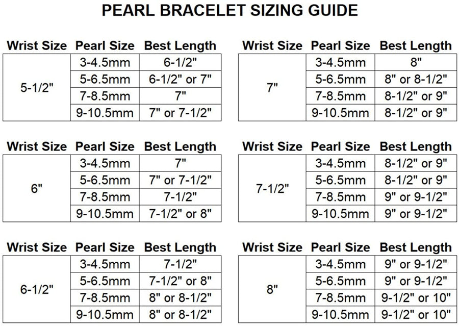 .925 Sterling Silver Freshwater Pearl Bracelet - 7.5 in
