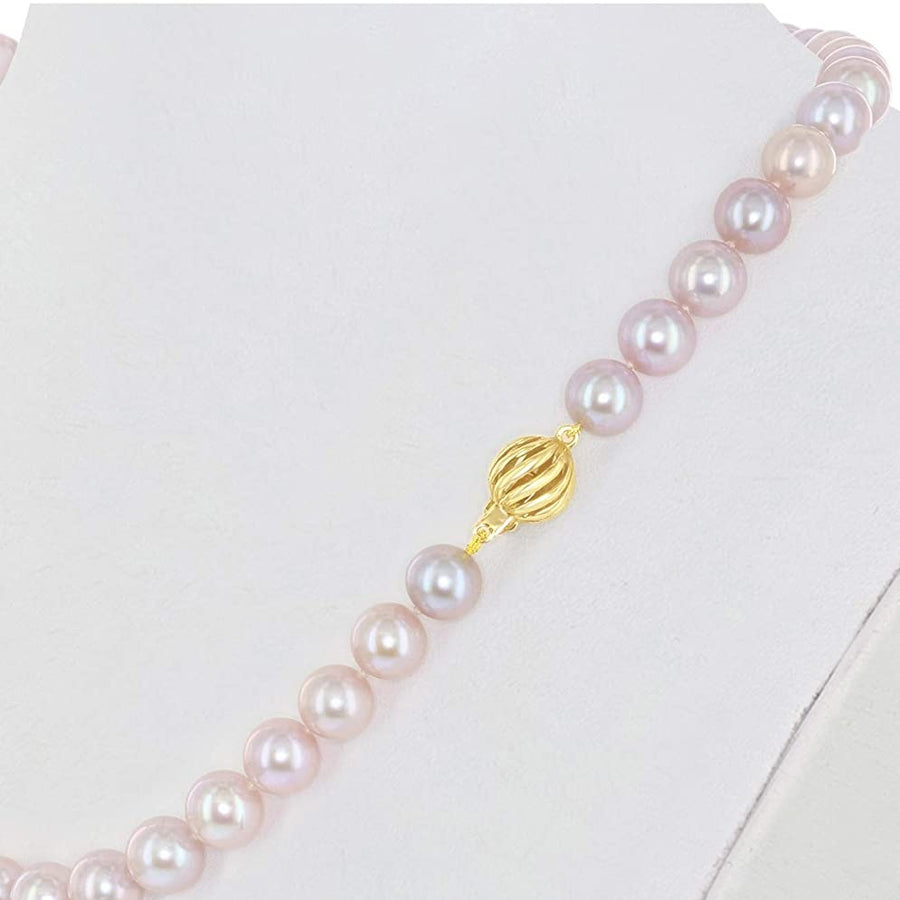 Freshwater Pearl Necklace with 14k Filigree Clasp